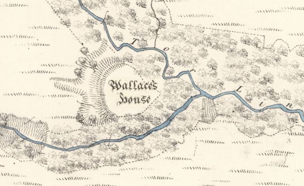 Ordnance Survey first edition map