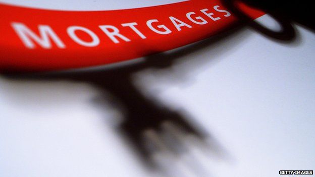 key + mortgage sign