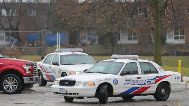 Toronto police cars