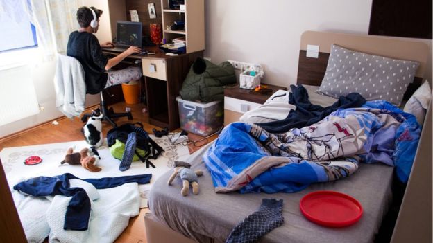 Cuarto desordenado