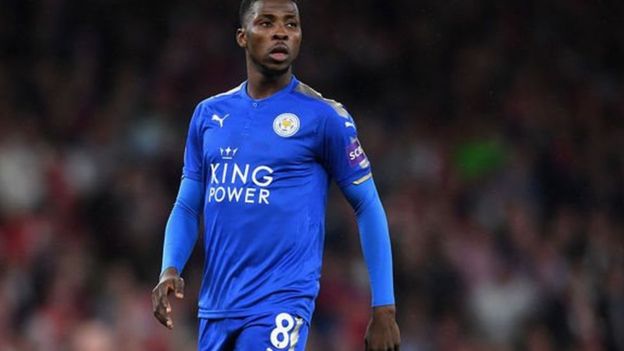 Mshambuliaji wa Nigeria na Leicester Kelechi Iheanacho