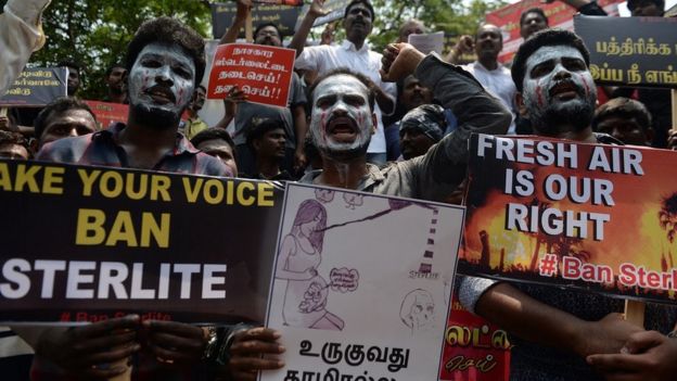 ஸ்டெர்லைட்டுக்கு எதிரான போராட்டம்