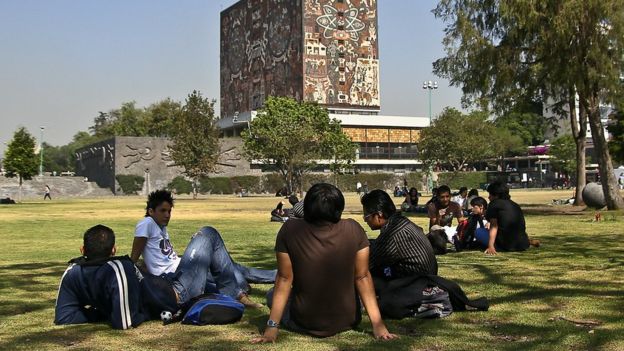 Estudiantes de la UNAM