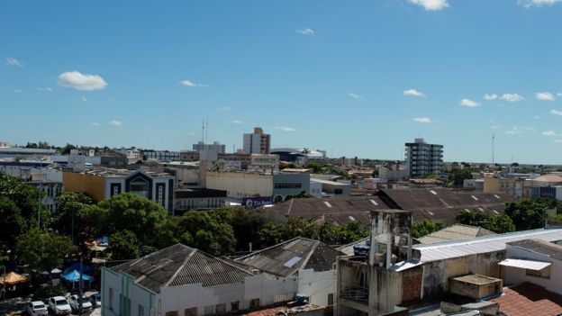 Vista de Mossoró, cidade do Rio Grande do Norte