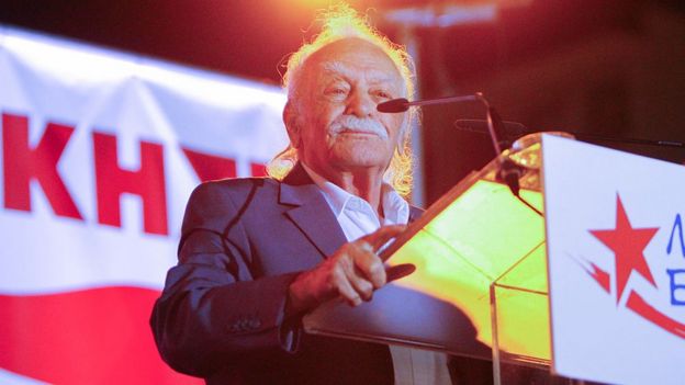 Manolis Glezos en 2015