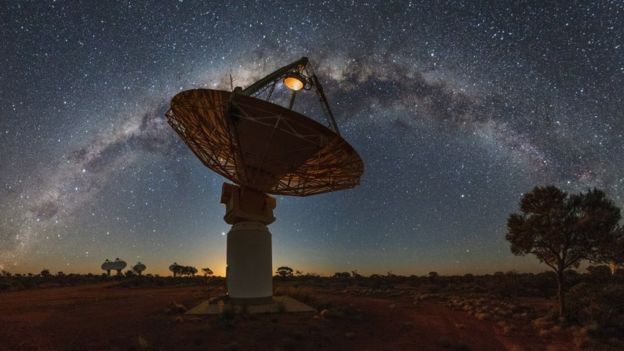 Telescopio ASKAP en Australia