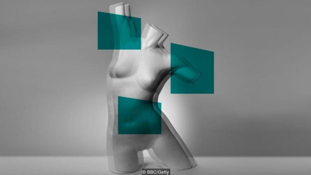 Ilustração corpo de mulher