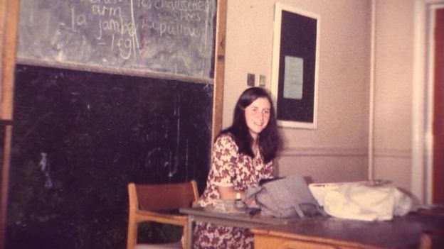 Nia Griffith when she was teaching