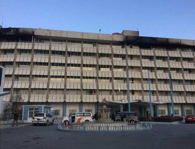 The Intercontinental Hotel in Kabul
