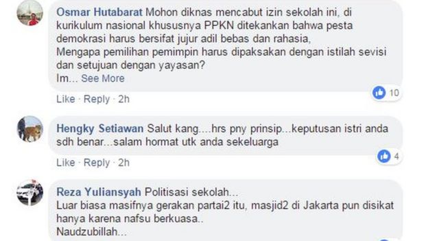 Komentar warganet
