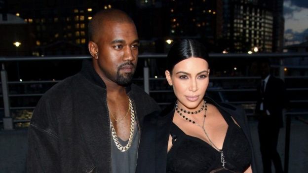 Kim Kardashian na mumewe Kanye West