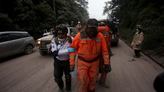 Rescatistas en Porvenir