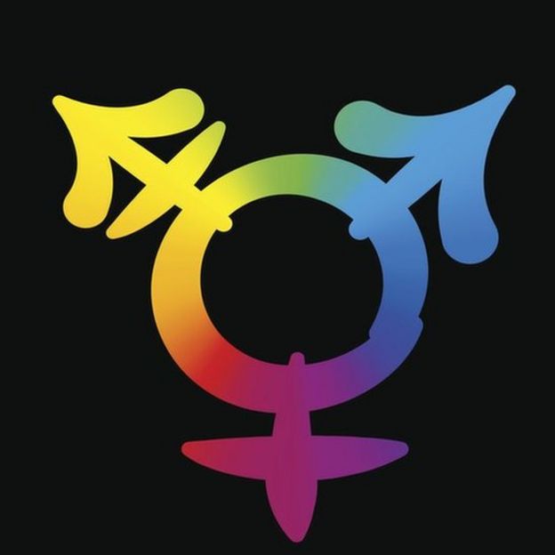 Símbolo de las personas transexuales.