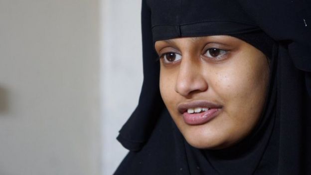 Former ISIS wife Shalimar Begum photographed in a Syrian refugee camp during an interview with BBC Middle East Correspondent Quentin Somerville.