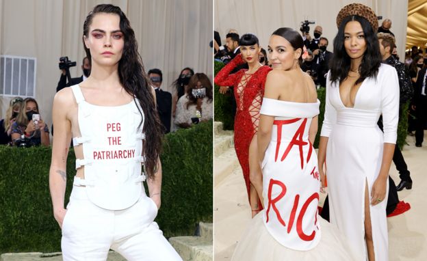 Met Gala: 13 of the most eye-catching looks - BBC News