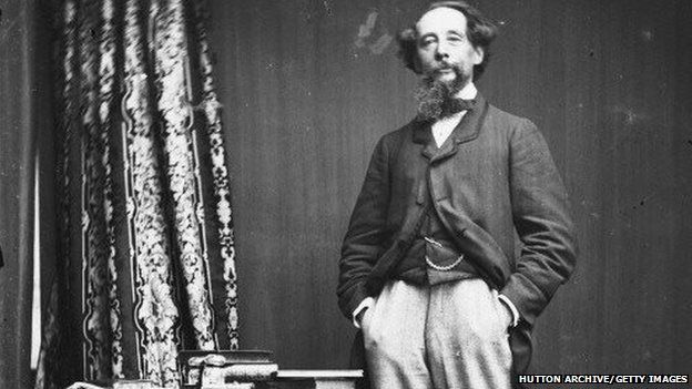 English novelist Charles Dickens