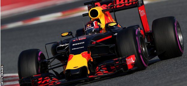 Red Bull using ultra soft Pirelli tyre