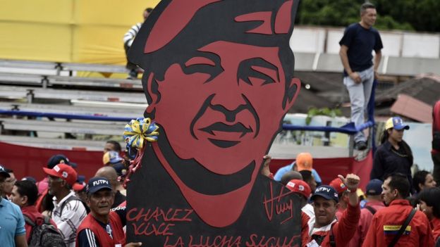 Figura de Hugo Chávez