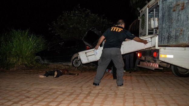 Vítima de homicídio na cidade São José de Mipibu, na região metropolitana de Natal