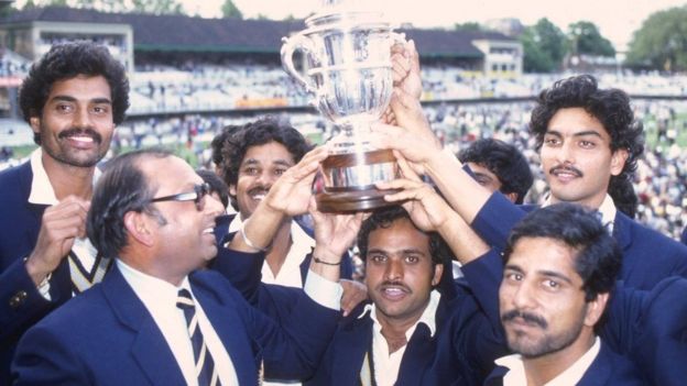 1983இல் உலக கோப்பையை வென்ற இந்திய அணி