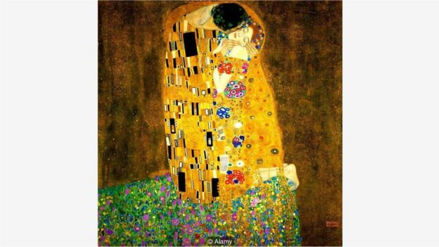 'O beijo', de Gustav Klimt