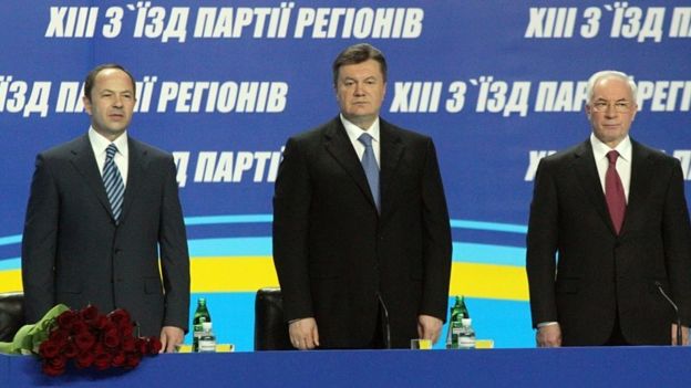 Тігіпко, Янукович, Азаров