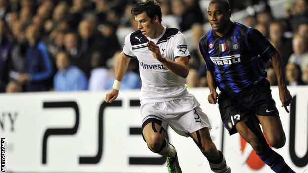 Gareth Bale and Maicon