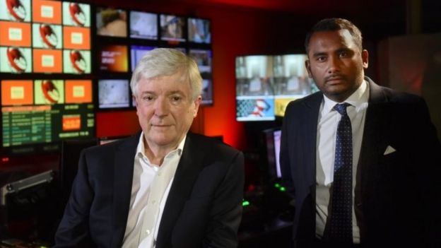 即將離任總裁霍爾爵士8月25日接受BBC媒體編輯拉賈恩的採訪