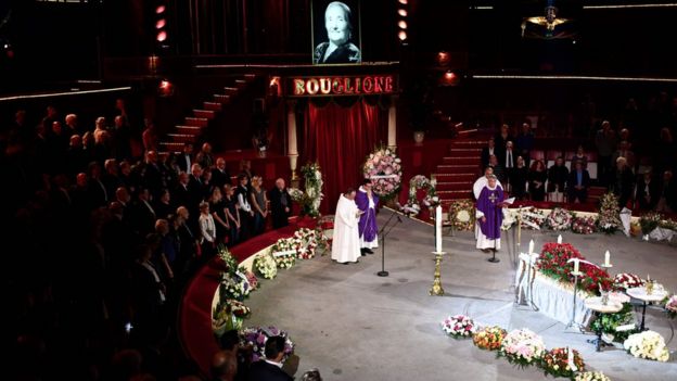 Funeral de Rosa Bouglione