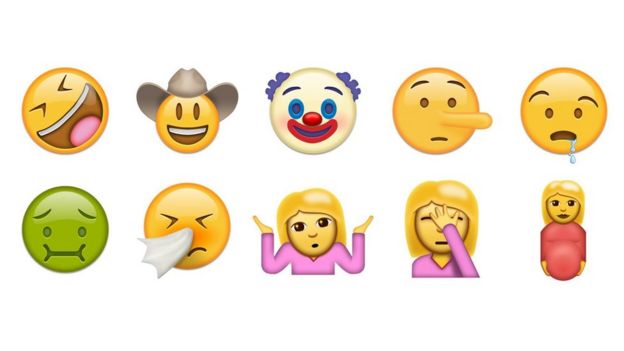 Emojis de rostros y personajes