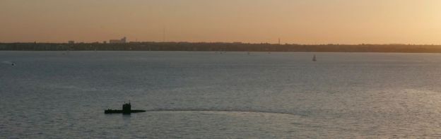 Bức ảnh cuối cùng của chiếc tàu ngầm trước khi Kim Wall mất tích tối 10/8