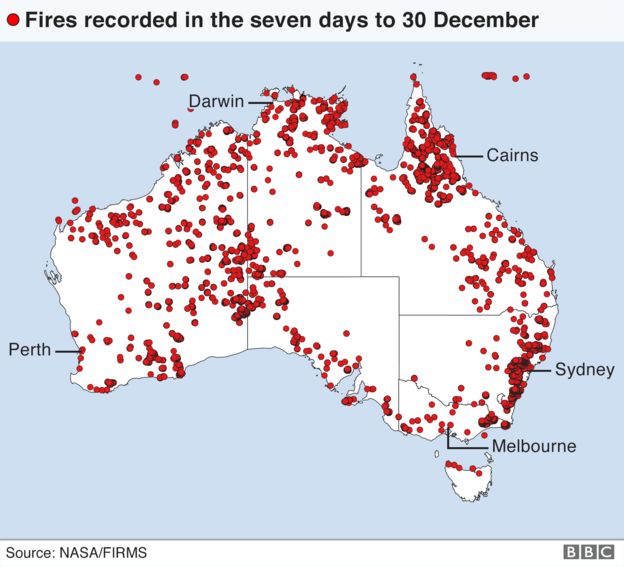 Australian bush fire 2019 - 2020