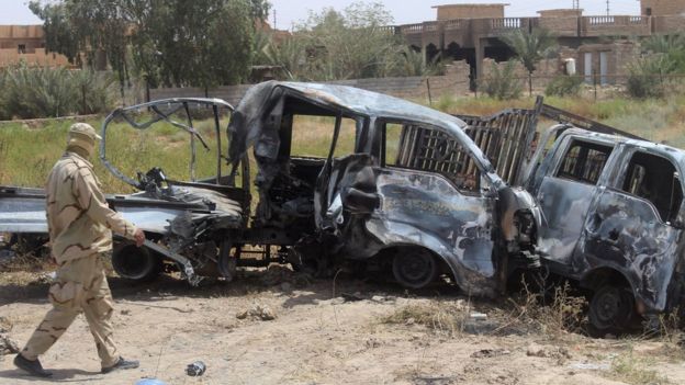 Faluya era una ciudad estratégica para el Estado Islámico porque se encuentra a una hora en auto de Bagdad.