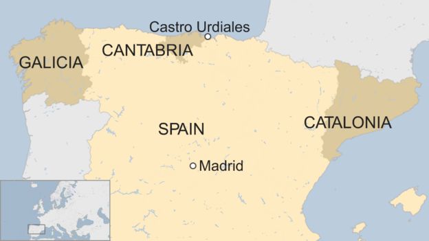 Spain map
