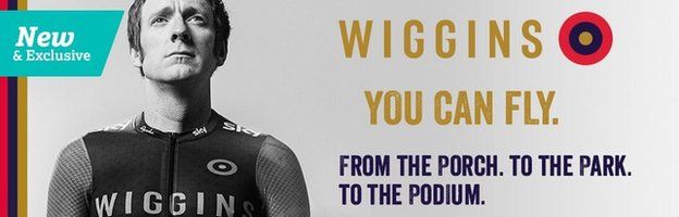 Advertisement for Wiggins brand bicycles
