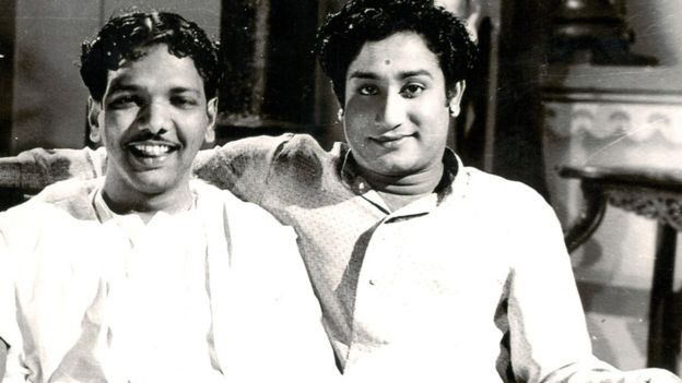 நடிகர் திலகம் சிவாஜி கணேசனுடன் மு.கருணாநிதி