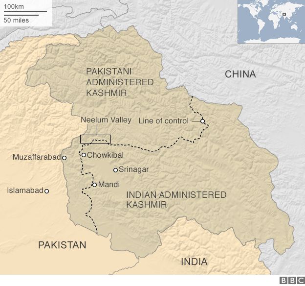 Map: Kashmir