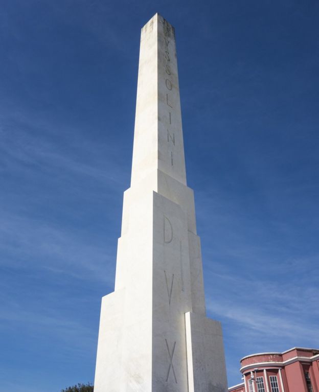 Obelisco Mussolini en Roma