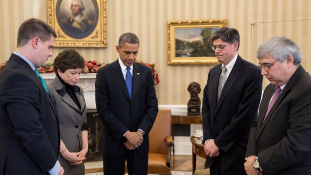 Obama en minuto de silencio