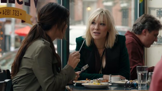 Sandra Bullock and Cate Blanchett