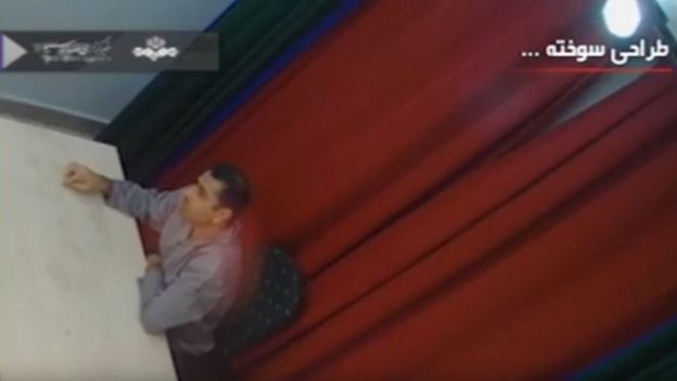 در گزارش "طراحی سوخته"، اسماعیل بخشی و چند نفر دیگر از بازداشت شدگان اهواز جلوی دوربین علیه خود "اعتراف" میکردند