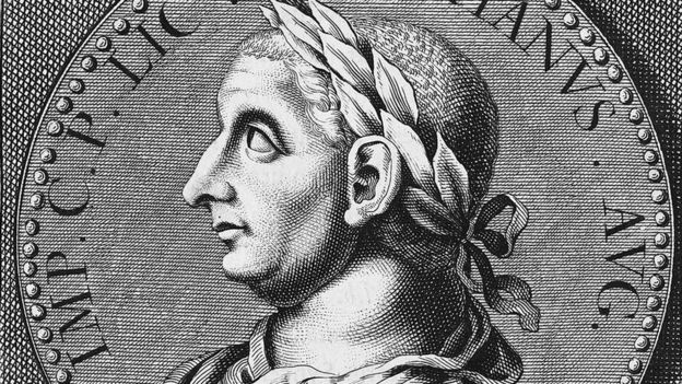 Ilustração do imperador romano Valeriano