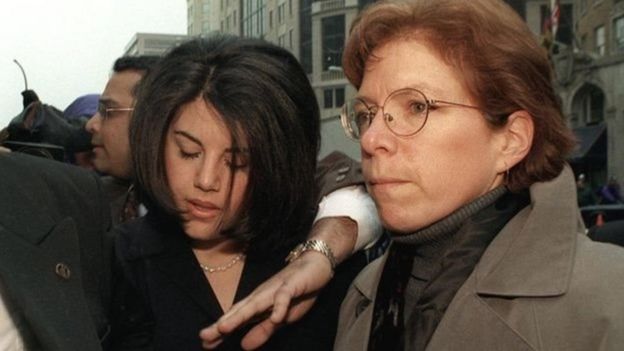 ওয়াশিংটনে মনিকা লিউনস্কি।