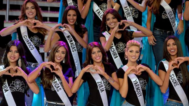 Concursantes de Miss Venezuela 2016.