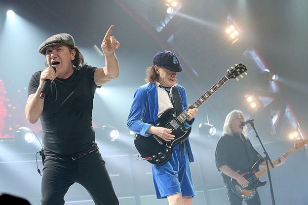 AC/DC: 'We're too stubborn to change' - BBC News