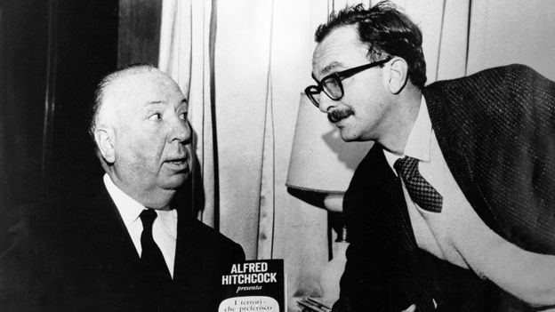 Feltrinell con Alfred Hitchcock. (Foto: Cortesía de la Editorial Feltrinelli)