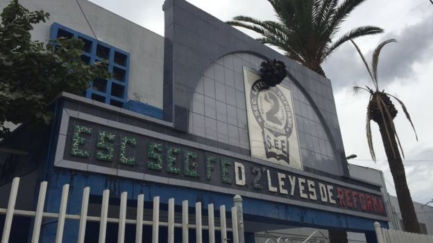 Escuela Leyes de Reforma, Tijuana, México (Foto: Beatriz Díez)