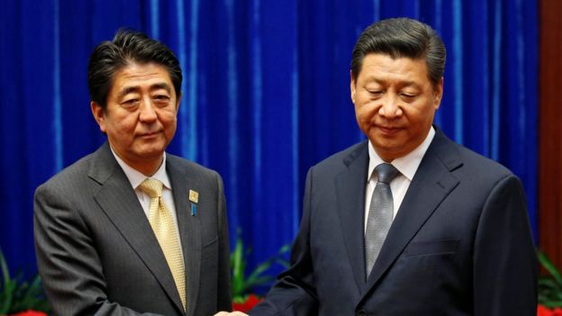 China, Japan