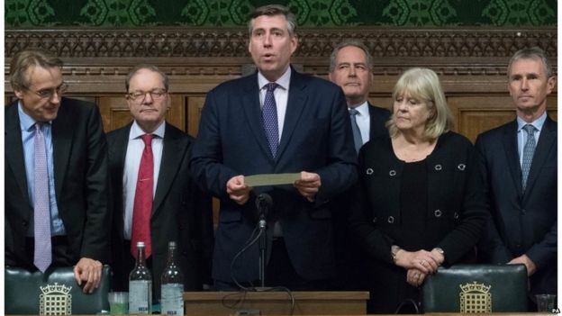 Graham Brady announces result of confidence vote in Theresa May in December 2018