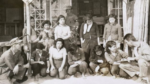 Liberated Comfort Women on Okinawa during World War Two